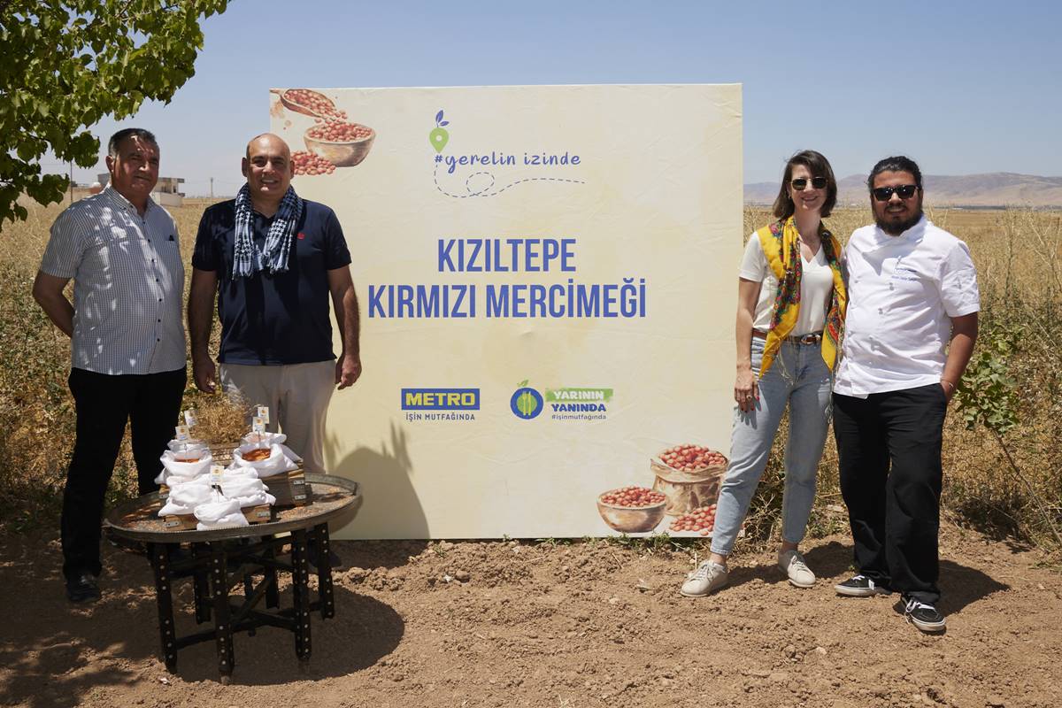 Metro Türkiye, her yıl 1.500 ton kırmızı mercimeği Mardin Kızıltepe’den alacak